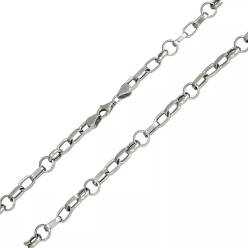 Ezüst nyaklánc, férfi, 60 cm