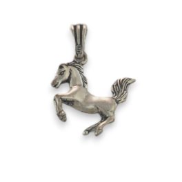 Ezüst medál, ló