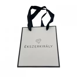 Ajándéktáska Ékszerkirály logóval