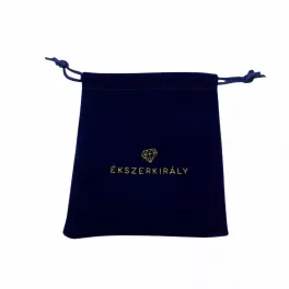 Bársony ékszerzsák Ékszerkirály logóval 10x12