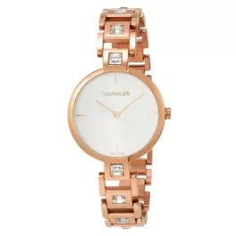   Calvin Klein K9G23VZ6 női karóra, rózsaarany/ezüstszürke