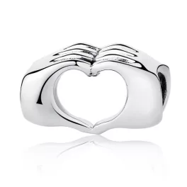 Ezüst charm 925, kéz
