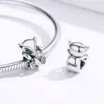 Ezüst charm 925, kisróka