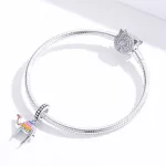 Ezüst charm 925, teve