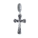 Ezüst charm 925, feszület