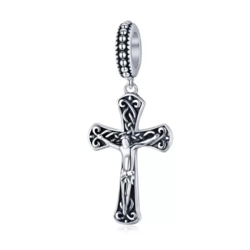 Ezüst charm 925, feszület