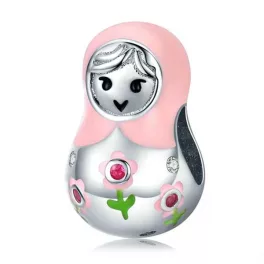 Ezüst charm 925, Másenka baba