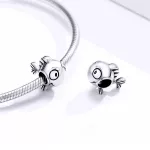 Ezüst charm 925, halacska