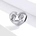 Ezüst charm 925, barátság