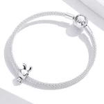 Ezüst charm 925, nyuszi