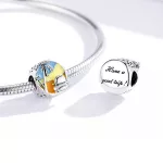 Ezüst charm 925, nyári utazás