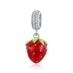 Ezüst charm 925, eper