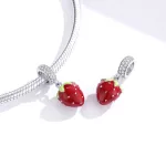 Ezüst charm 925, eper