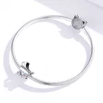 Ezüst charm 925, babakocsi