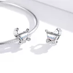 Ezüst charm 925, babakocsi