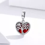 Ezüst charm, életfa