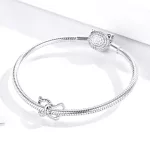 Ezüst charm 925, páros szív