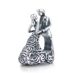 Ezüst charm 925, szerelmespár