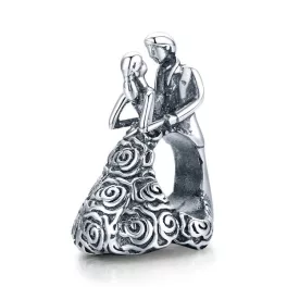 Ezüst charm 925, szerelmespár