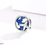 Ezüst charm 925, utazás
