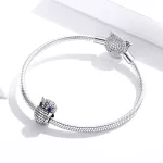 Ezüst charm 925, bagoly