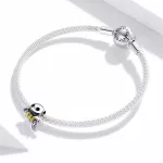 Ezüst charm 925, bajkeverő
