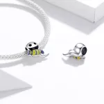 Ezüst charm 925, bajkeverő