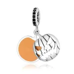 Ezüst charm 925, sütőtök