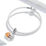 Ezüst charm 925, sütőtök
