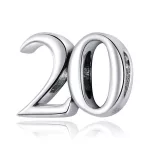 Ezüst charm 925, 20