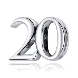 Ezüst charm 925, 20
