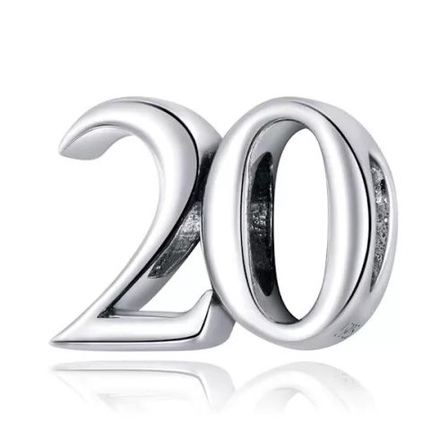 Ezüst charm 925, 20