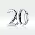 Ezüst charm 925, 20