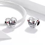 Ezüst charm 925, család