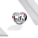 Ezüst charm 925, család