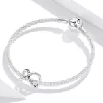 Ezüst charm 925, végtelen
