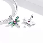 Ezüst charm 925, szitakötő