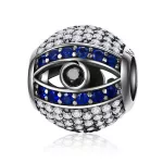 Ezüst charm 925, titokzatos szem