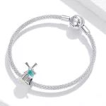Ezüst charm 925, szélmalom