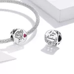 Ezüst charm, nagymama