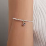 Ezüst charm 925, katicabogár