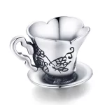 Ezüst charm 925, teáscsésze