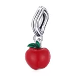 Ezüst charm, alma