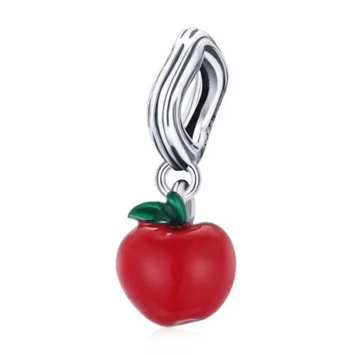 Ezüst charm, alma