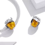 Ezüstcharm 925, mézescsupor méhecskével