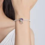 Ezüst charm 925, álomfogó