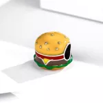 Ezüst charm, hamburger
