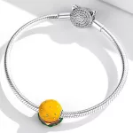 Ezüst charm, hamburger
