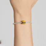 Ezüst charm, hamburger