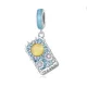 Ezüst charm, tarot kártya, A nap